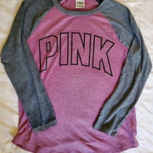 Long sleeved baseball tee